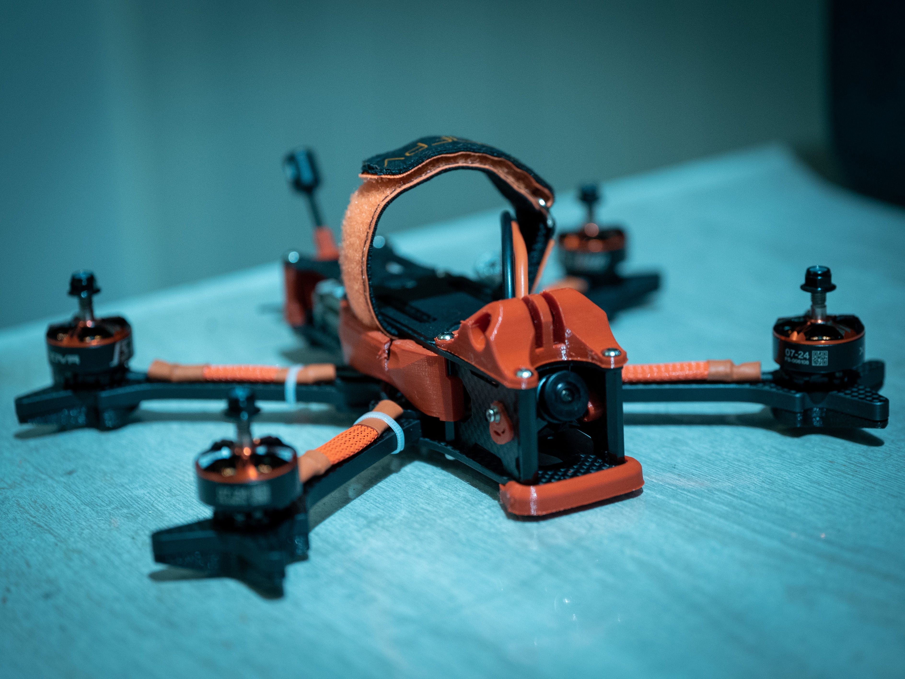 a photo of the drone without camera or propellers